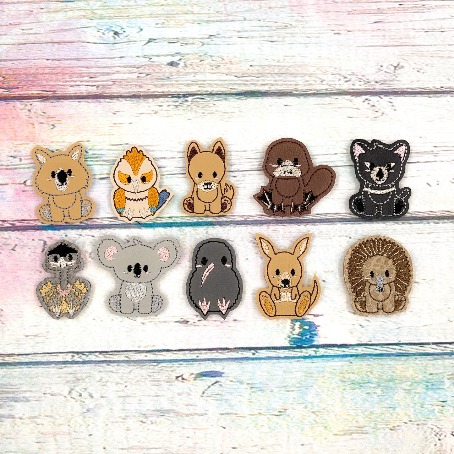 Australian Animals Tin Play Set