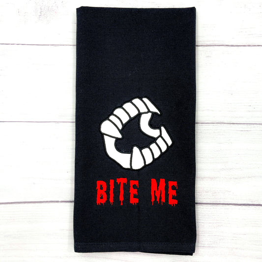Bite Me Kitchen Tea Towel