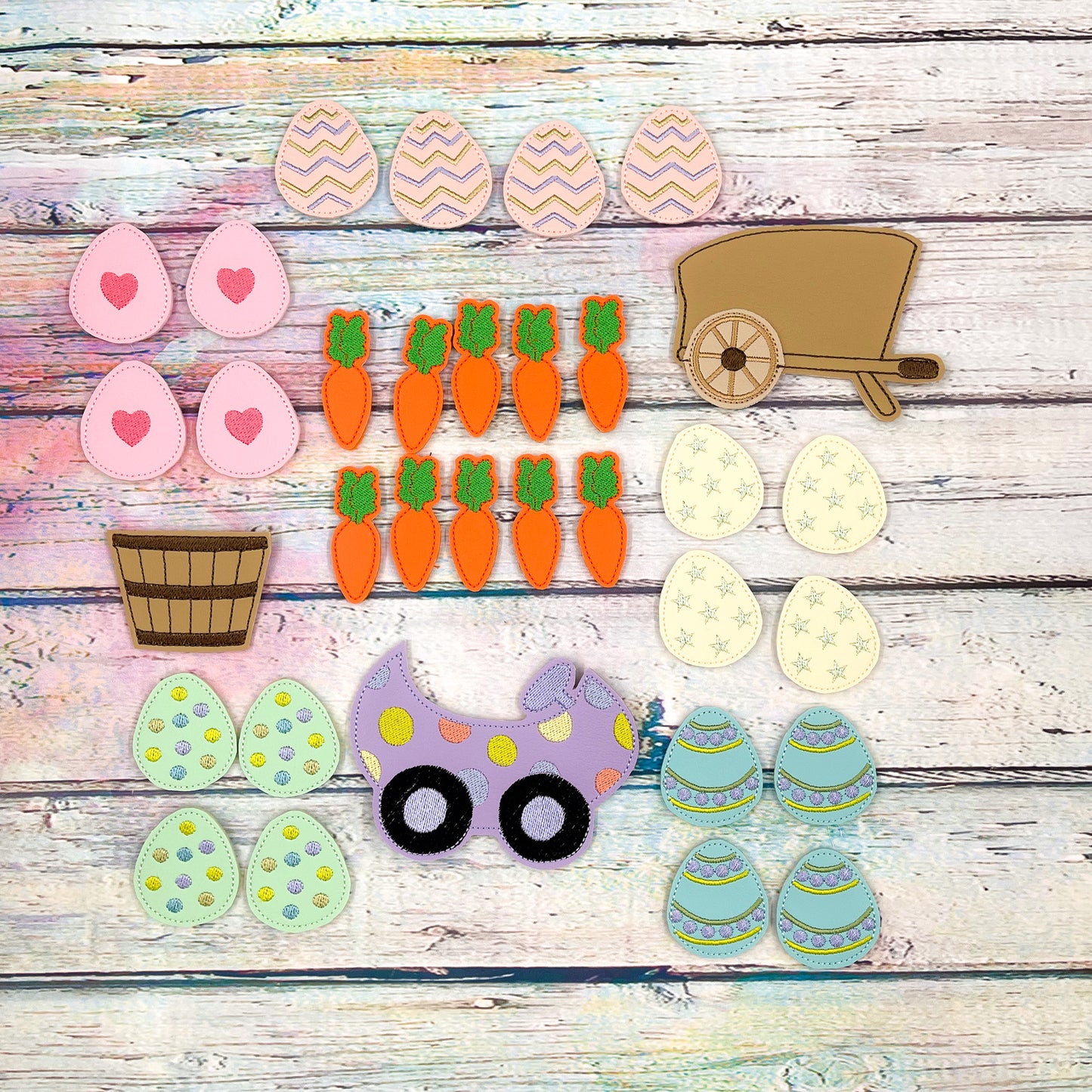 Easter Bunny Finger Puppet Set