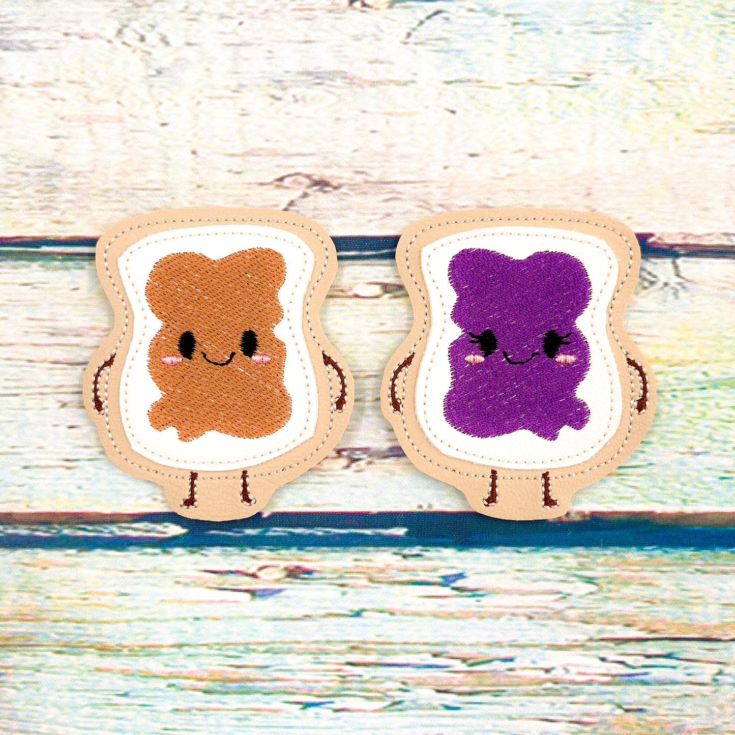 Peanut Butter and Jelly Perfect Pairs Finger Puppet Set