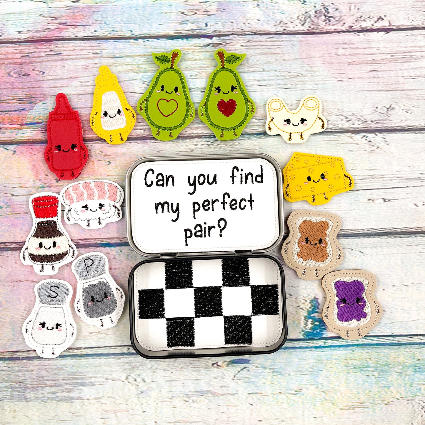 Perfect Pairs Set 1 Tin Play Set