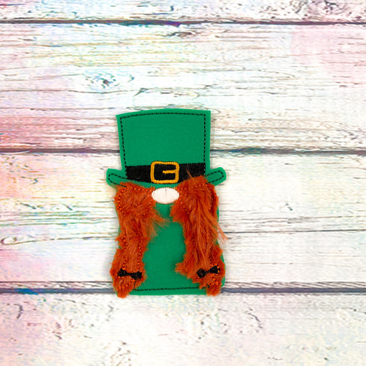 St. Patrick's Day Gnome 4 Finger Puppet