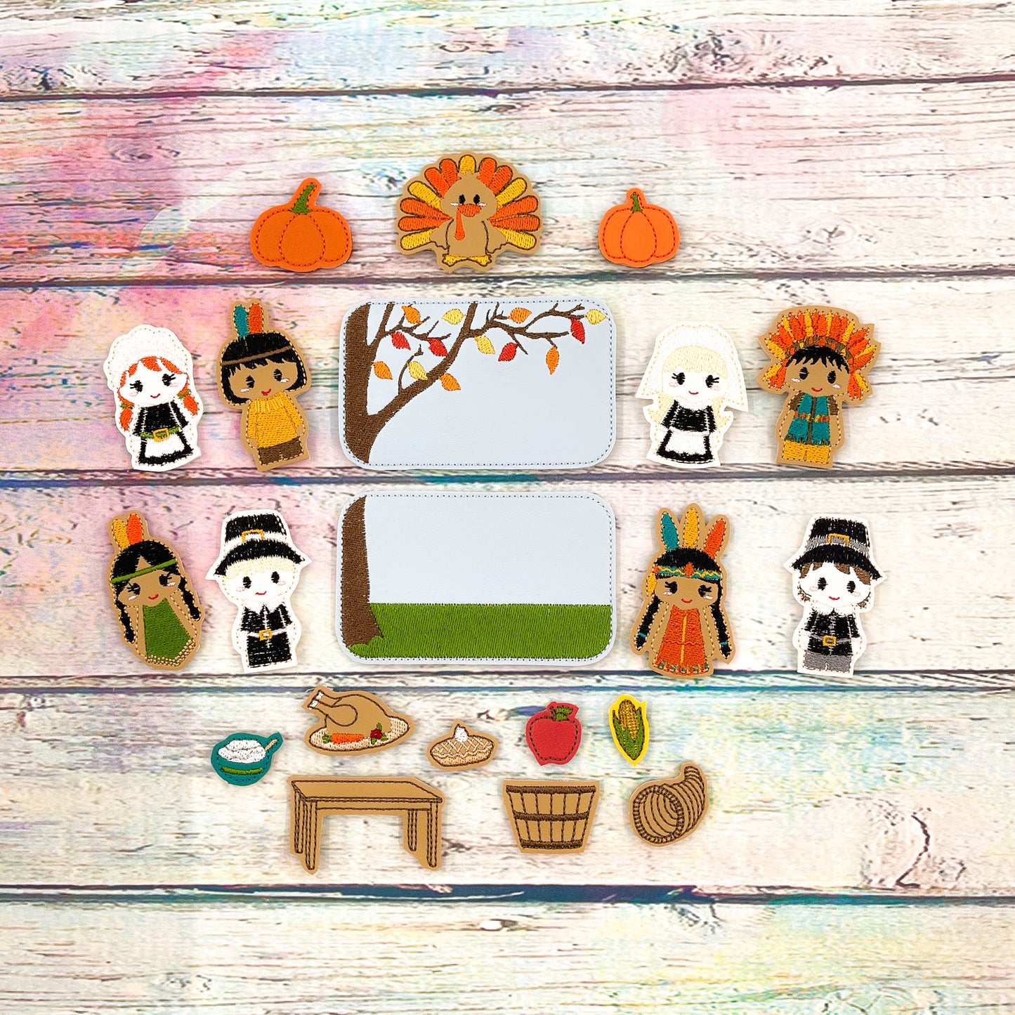 Thanksgiving Tin Play Set