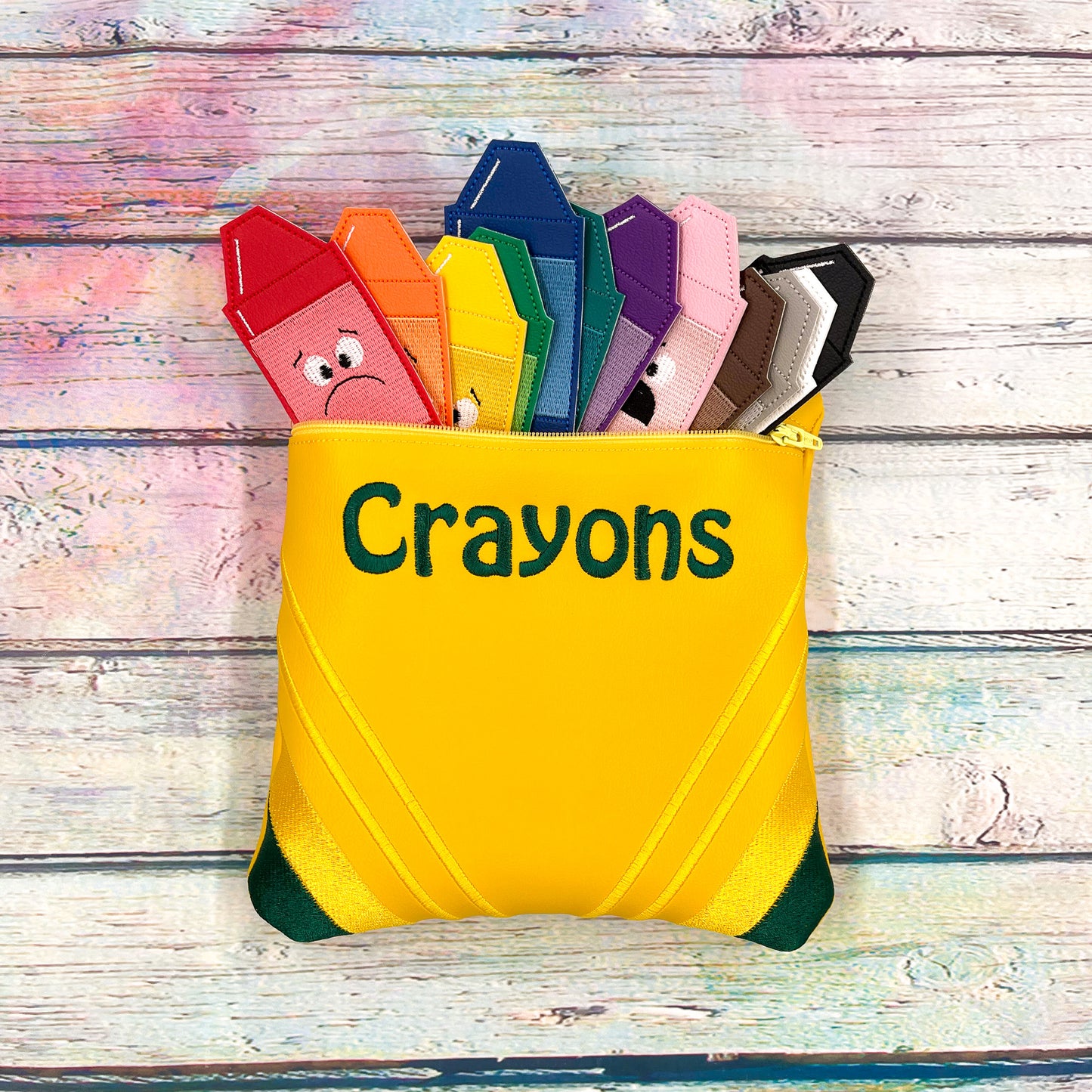 Crayons Finger Puppet Set