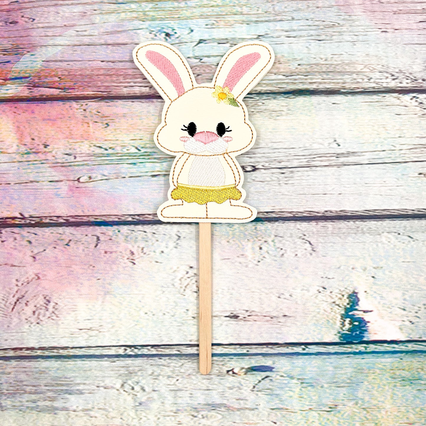 Easter Rabbit Girl Finger Puppet