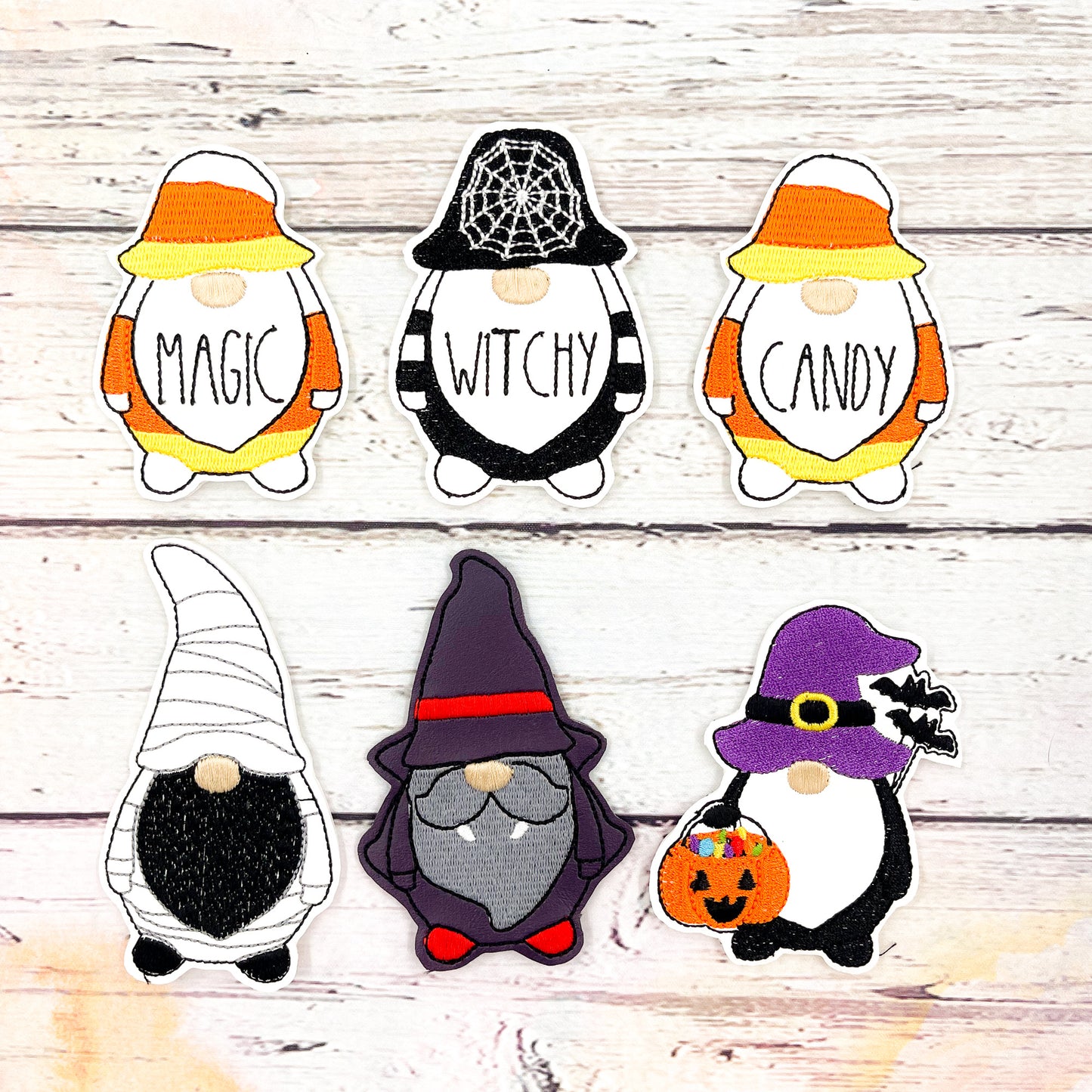 Trick or Treat Gnome Finger Puppet