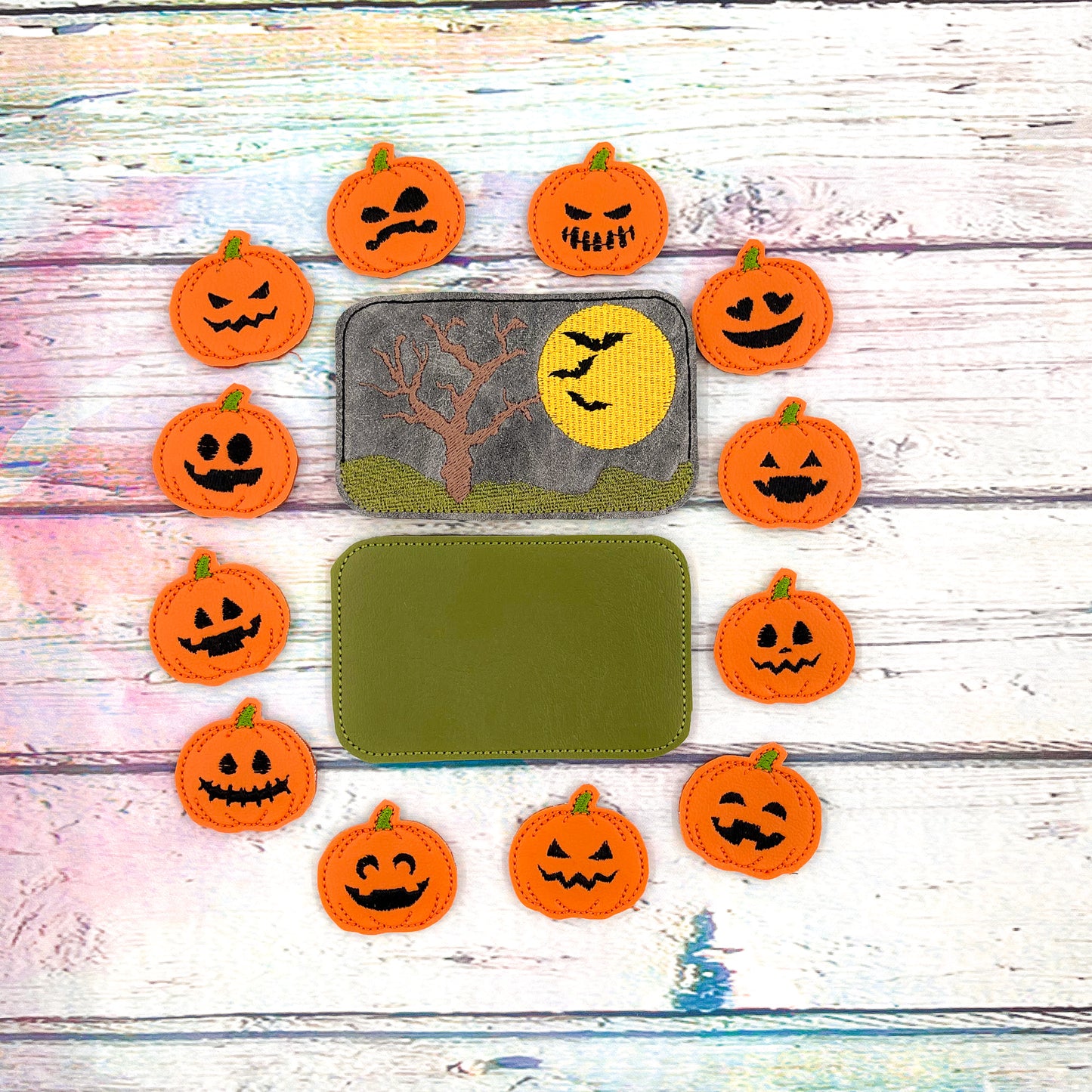 Jack-O-Lantern Tin Play Set