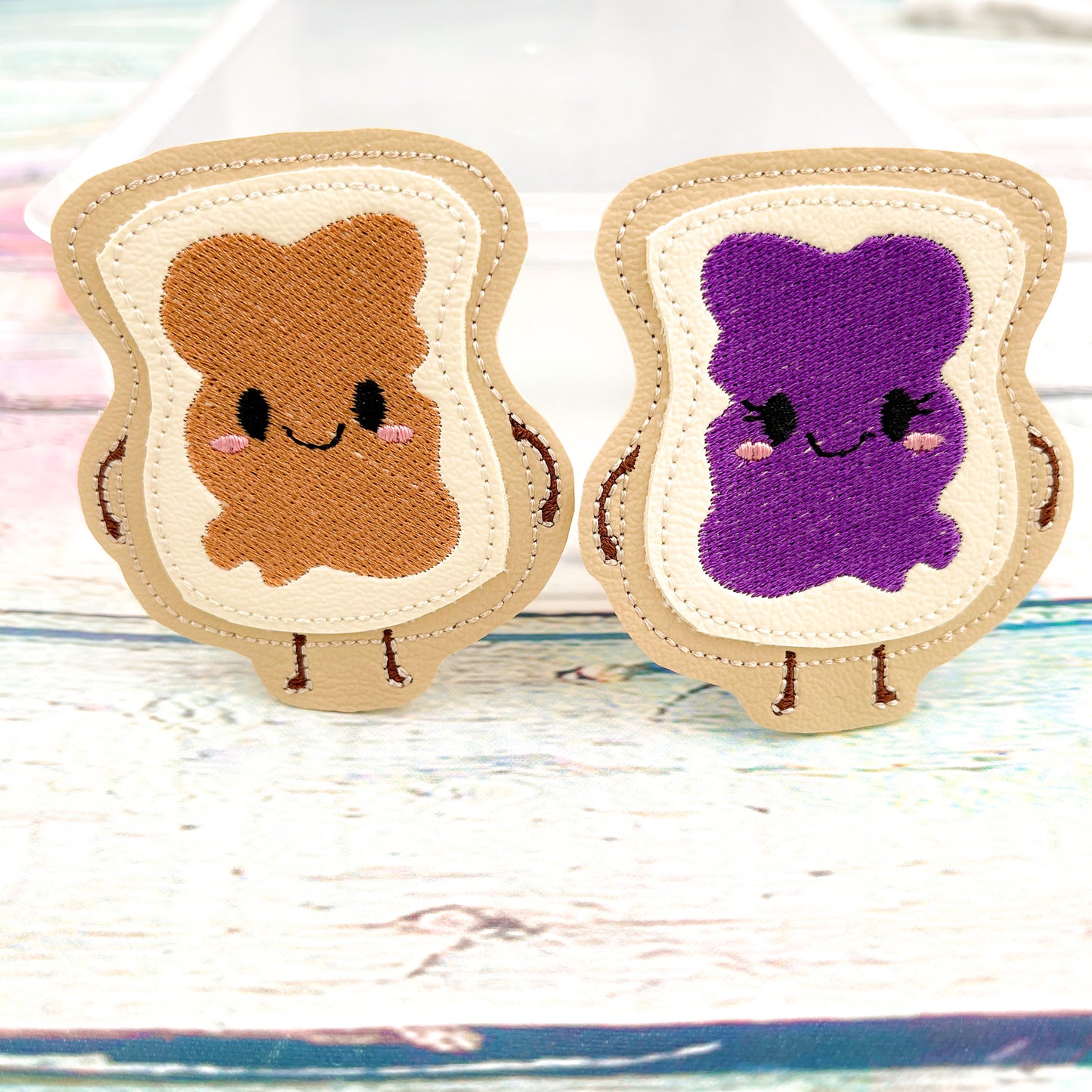 Peanut Butter and Jelly Perfect Pairs Finger Puppet Set
