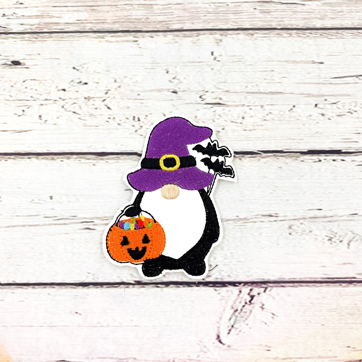 Trick or Treat Gnome Finger Puppet