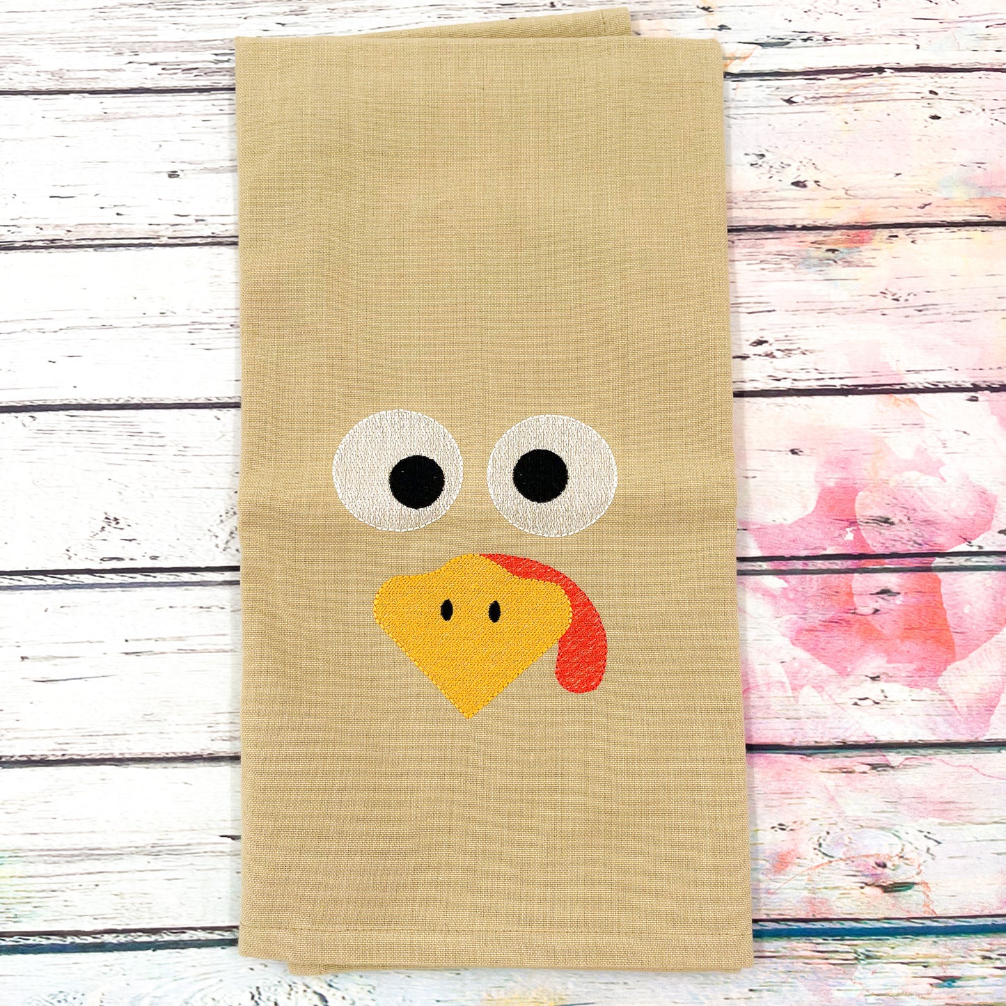 Turkey Face Kitchen Tea Towel